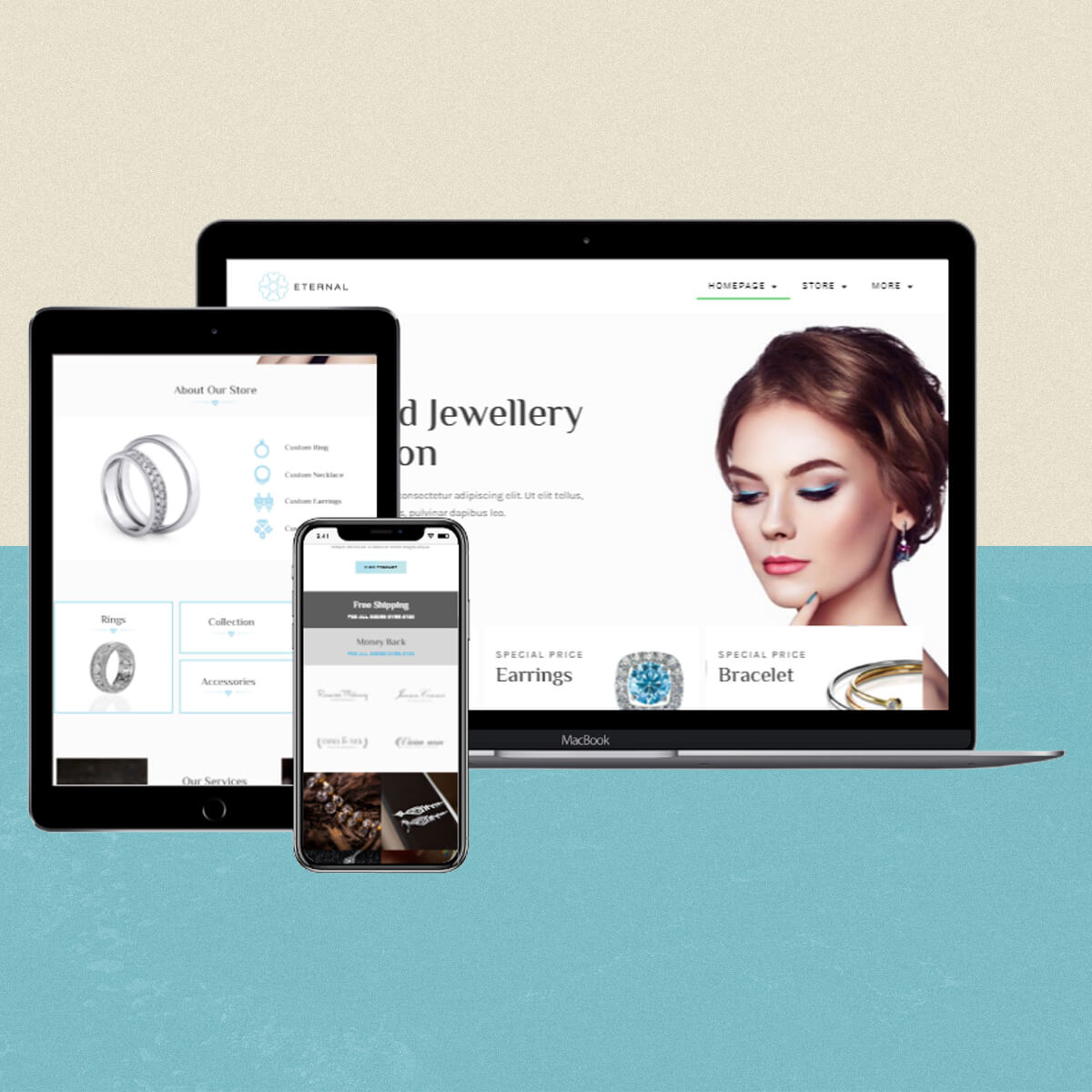 Eternal-jewelry-website-design-webvizion