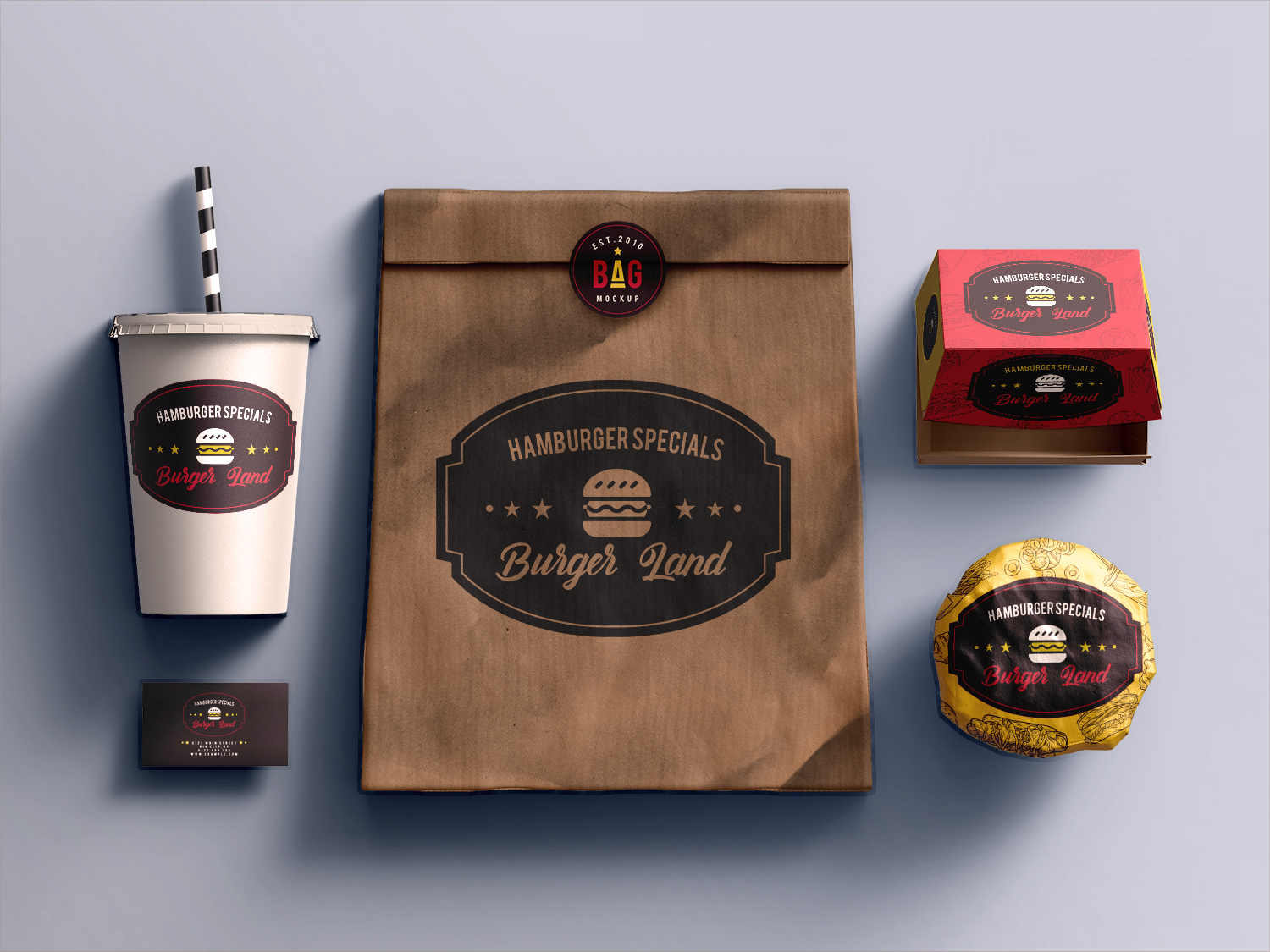 Food-Business-Design-Burger-land-branding-webvizion-global
