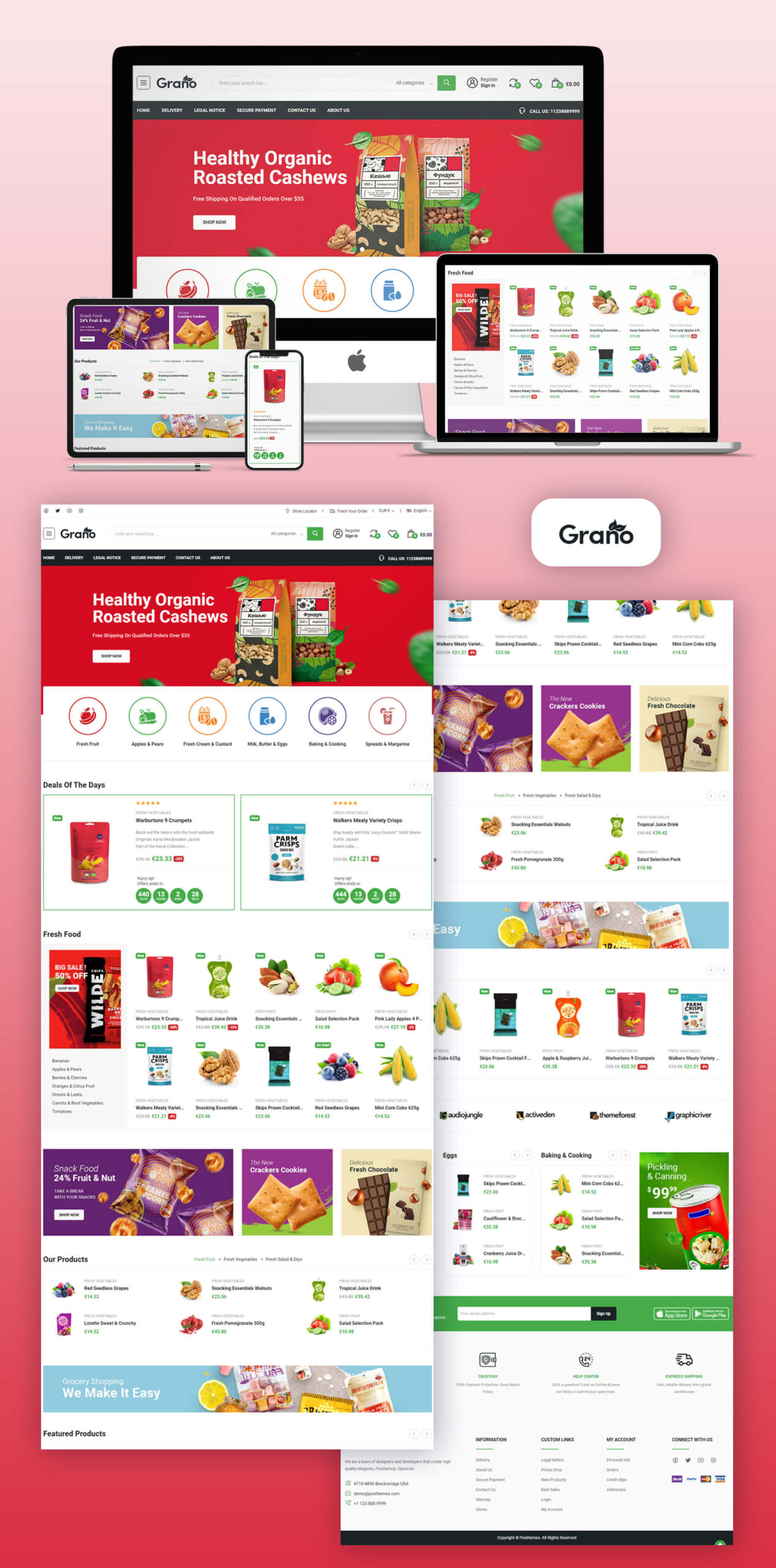 Grano-food-restaurant-website-design-webvizion