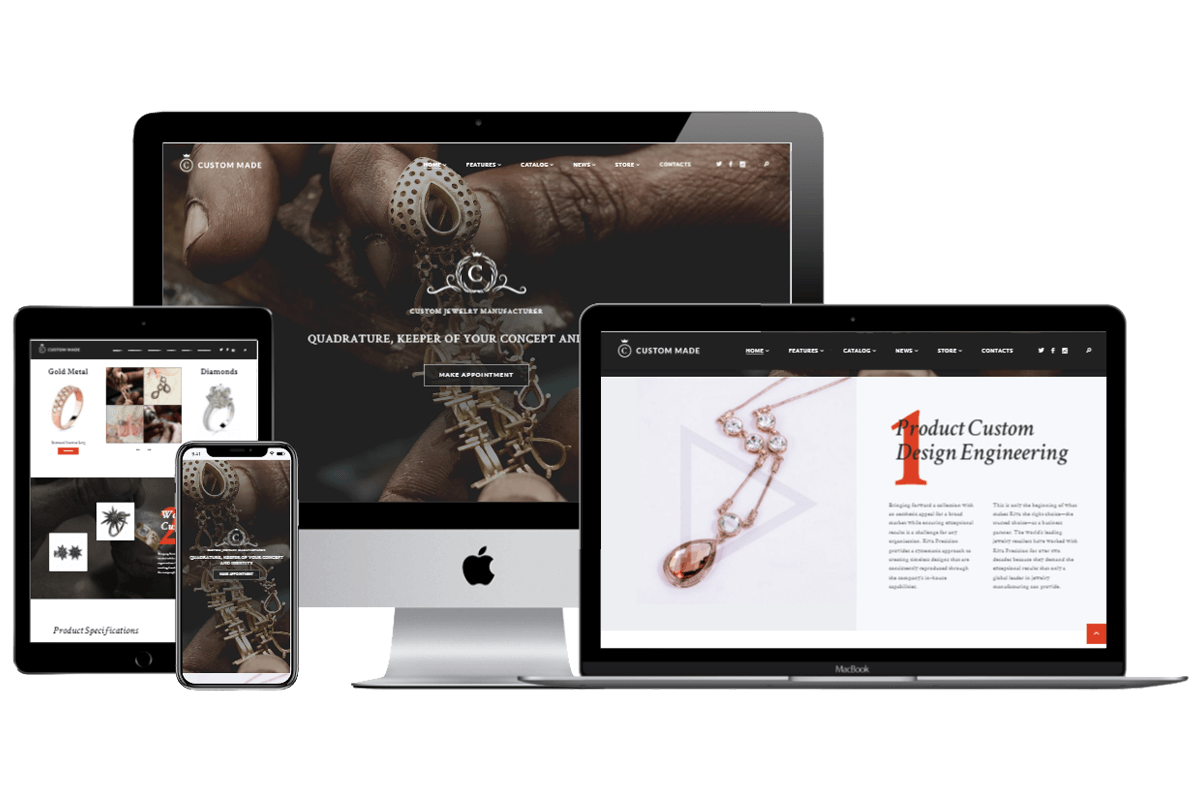 Jewelry-website-design-webvizion-banner