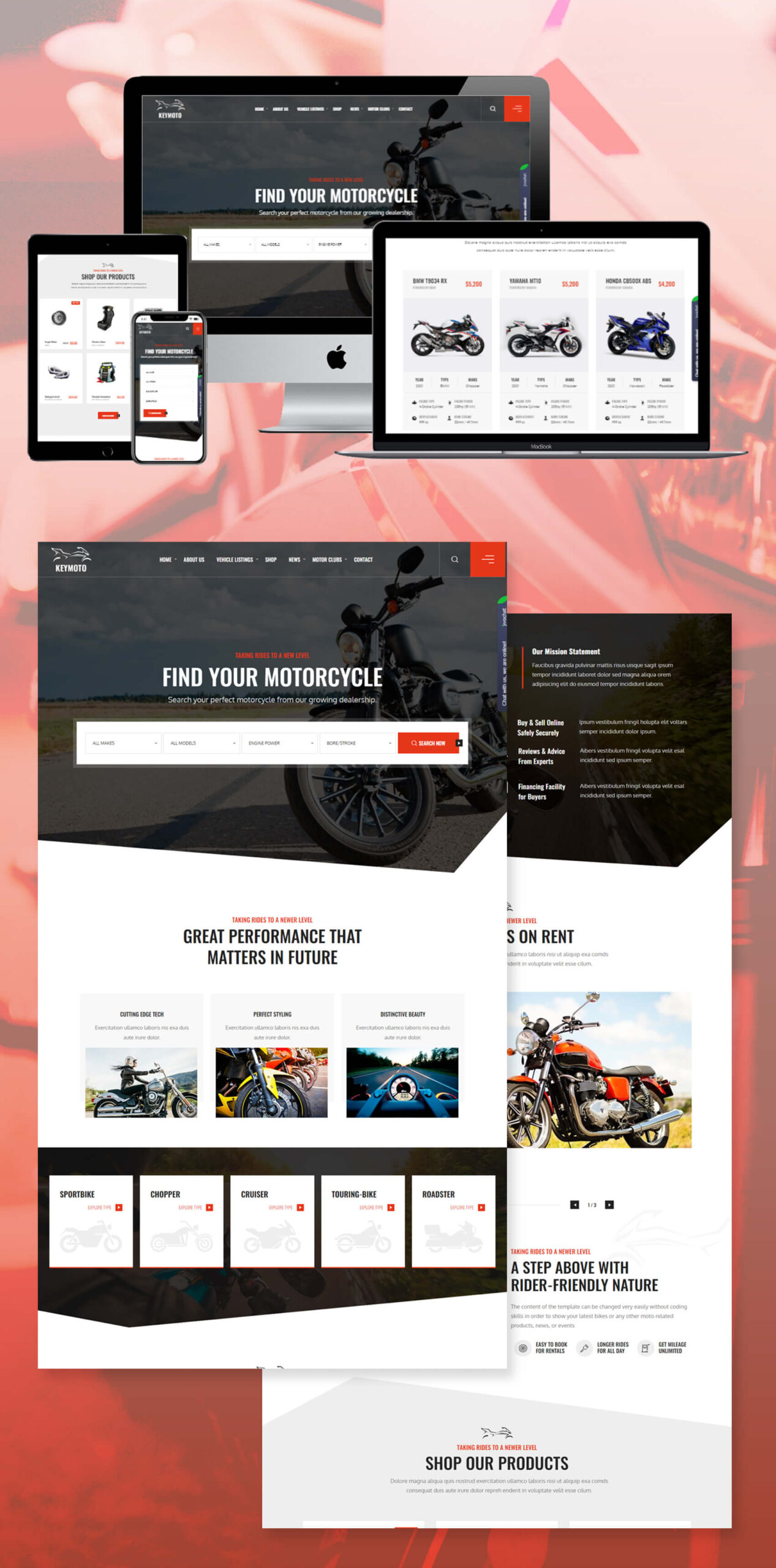 Keymoto-marketplace-website-design-webvizion
