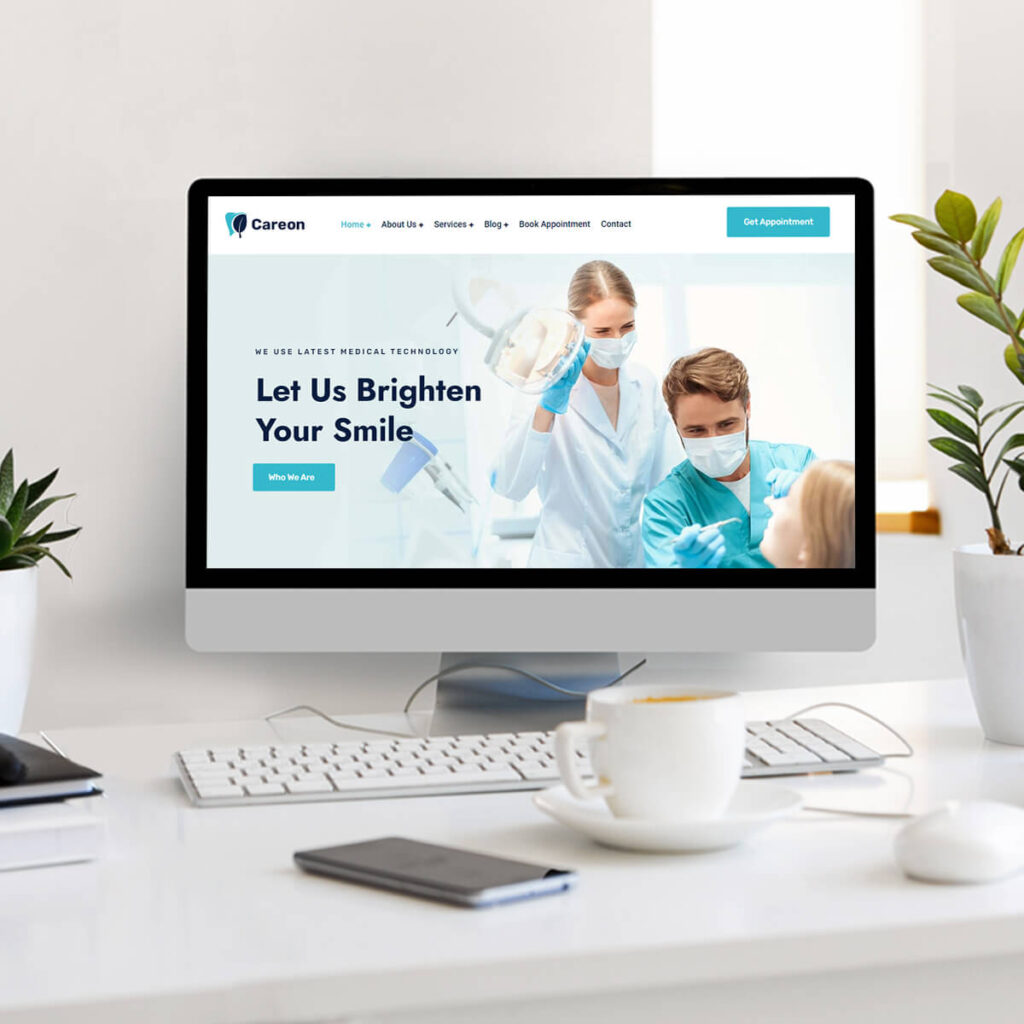 careon-dental-website-webvizion