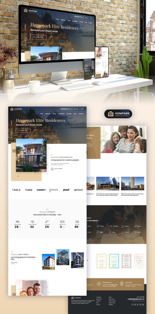 hompark-property-website-webvizion
