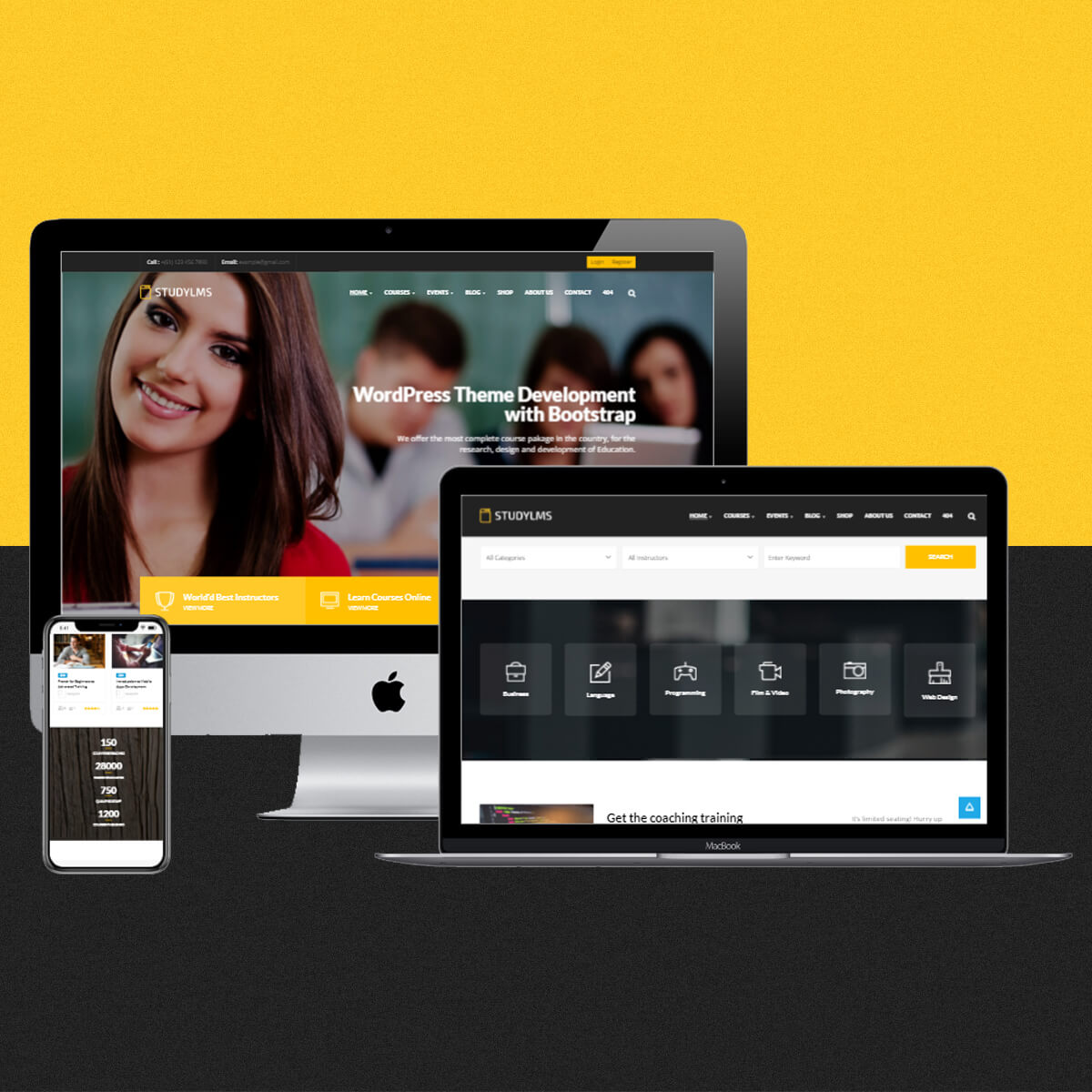 studylms-education-website-design-webvizion