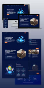 Blockchain Website Design
