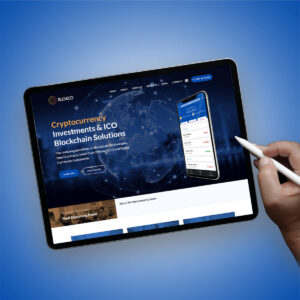 Blockchain Website Design