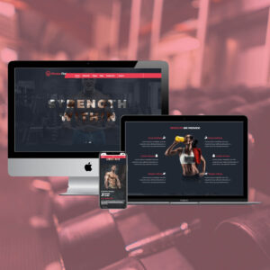 Gym & Fitness Website Design