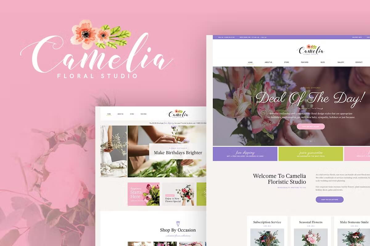 camelia-website-webvizion
