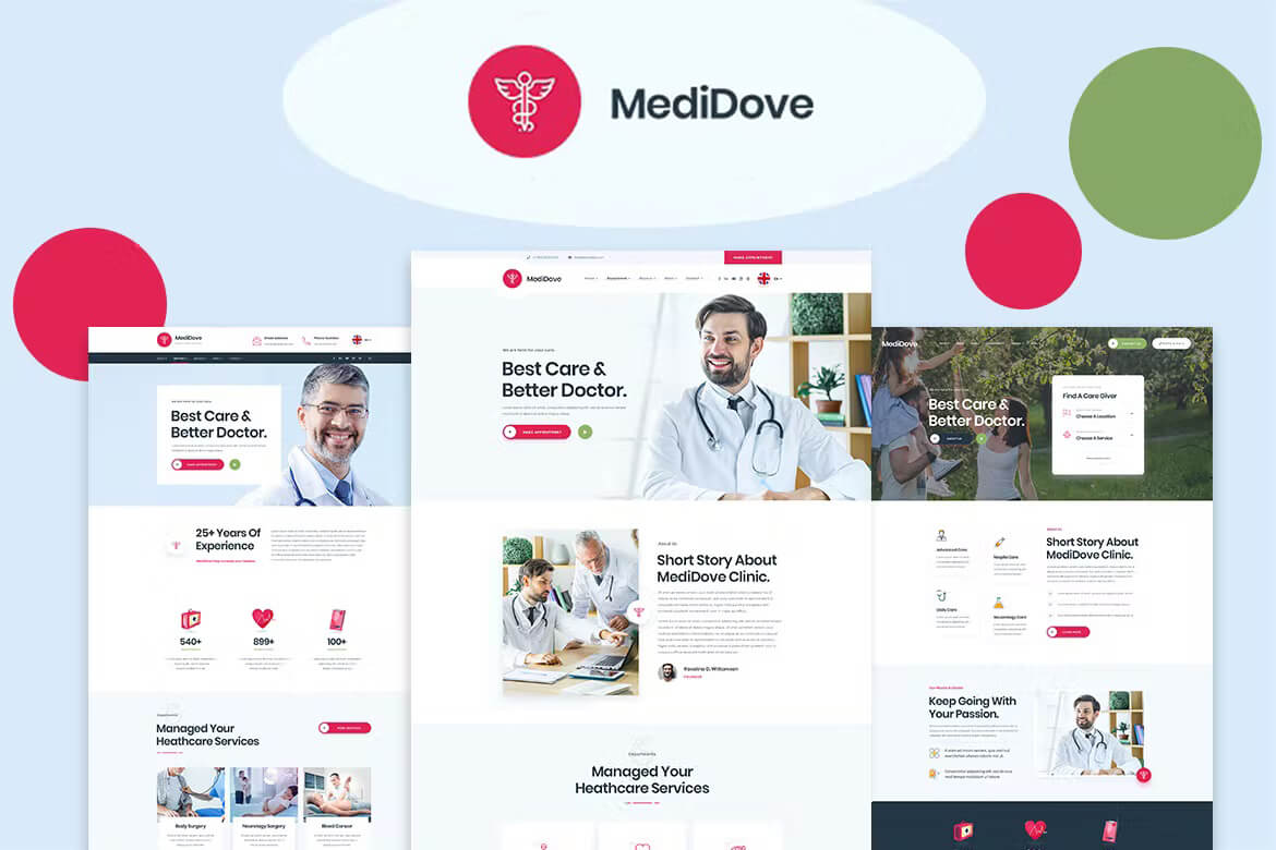 medidove-website