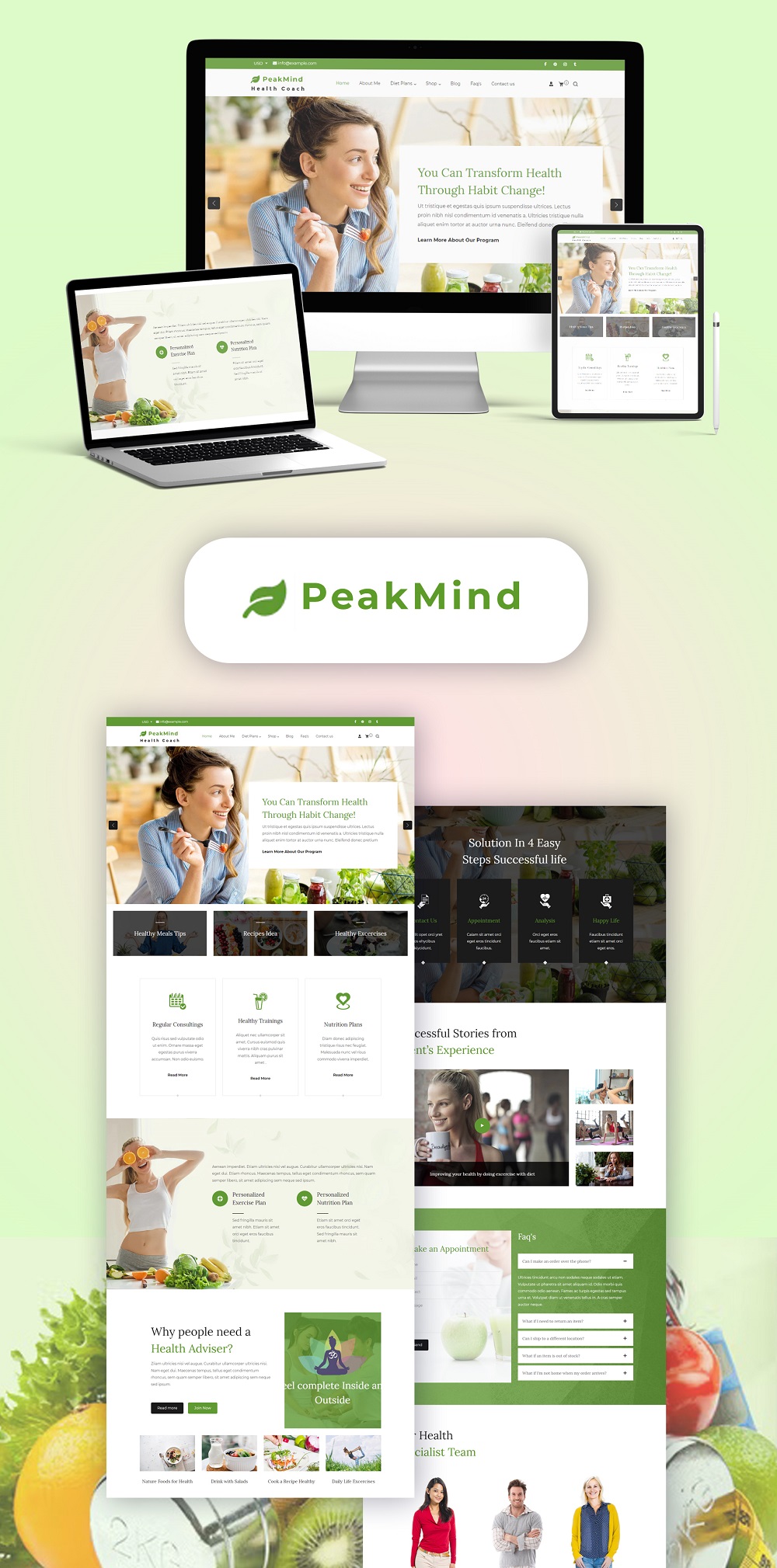 PeakMind-E-commerce-website-portfolio-E-commerce-web-design-london-webvizion