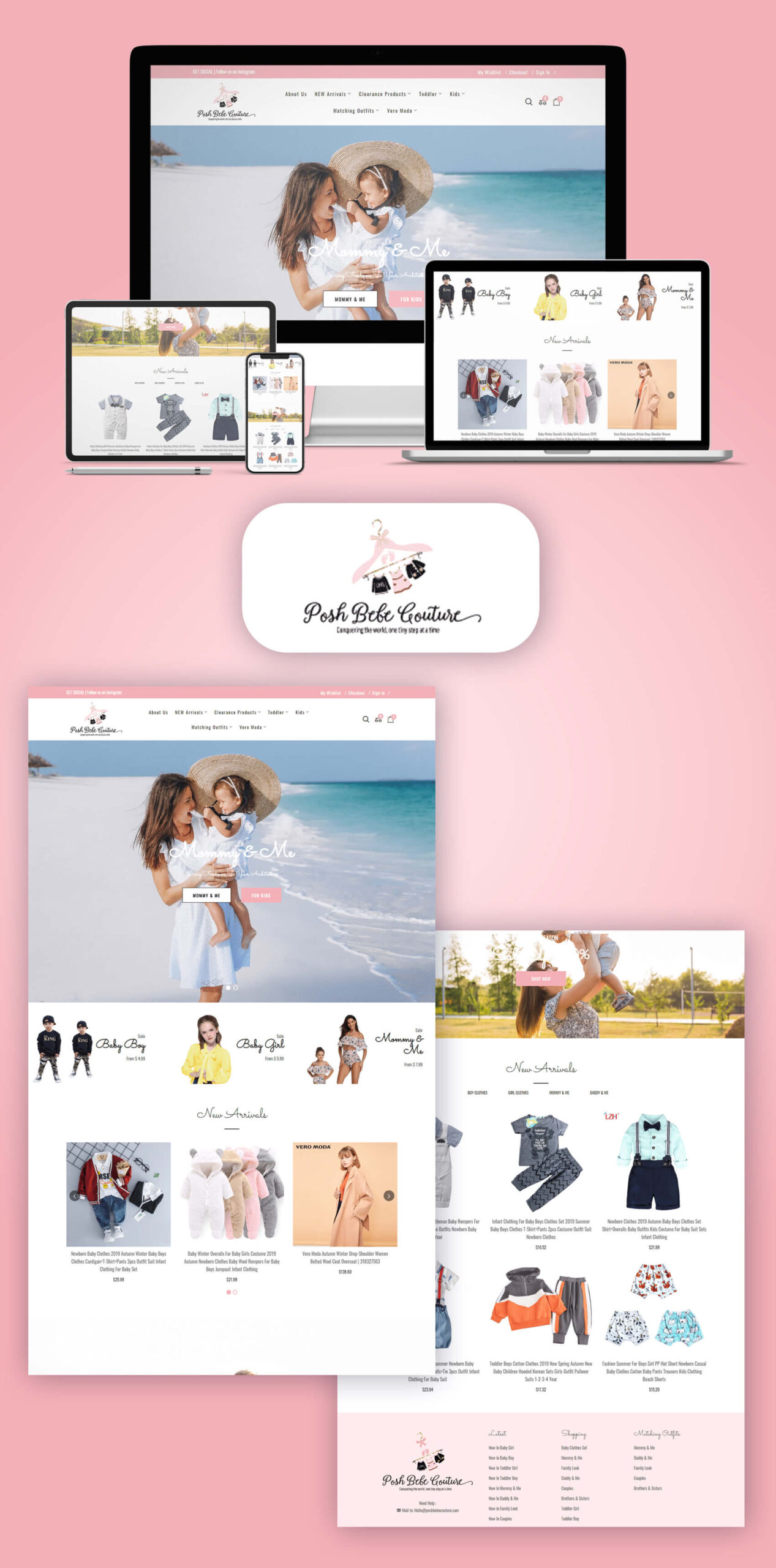 Posh-Bebe-Couture-Website-portfolio-web-design-london-webvizion