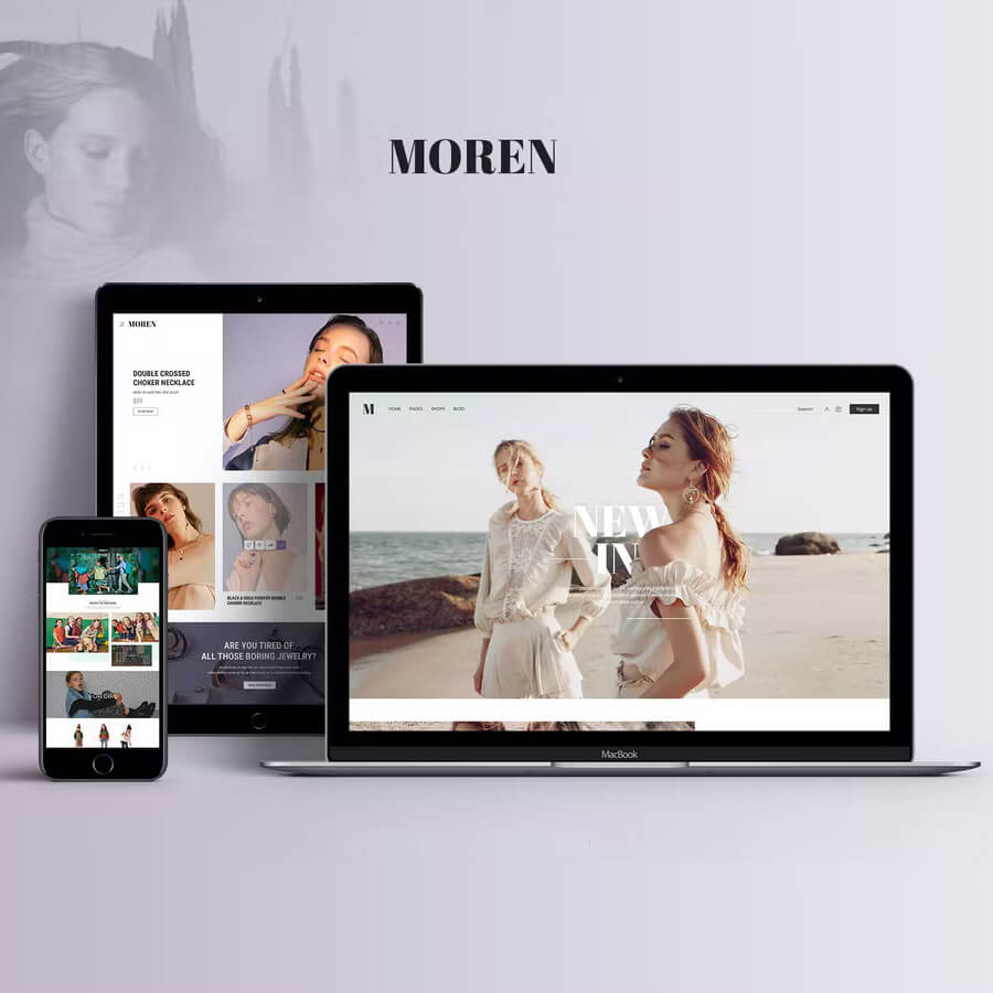 moren-website-mockup
