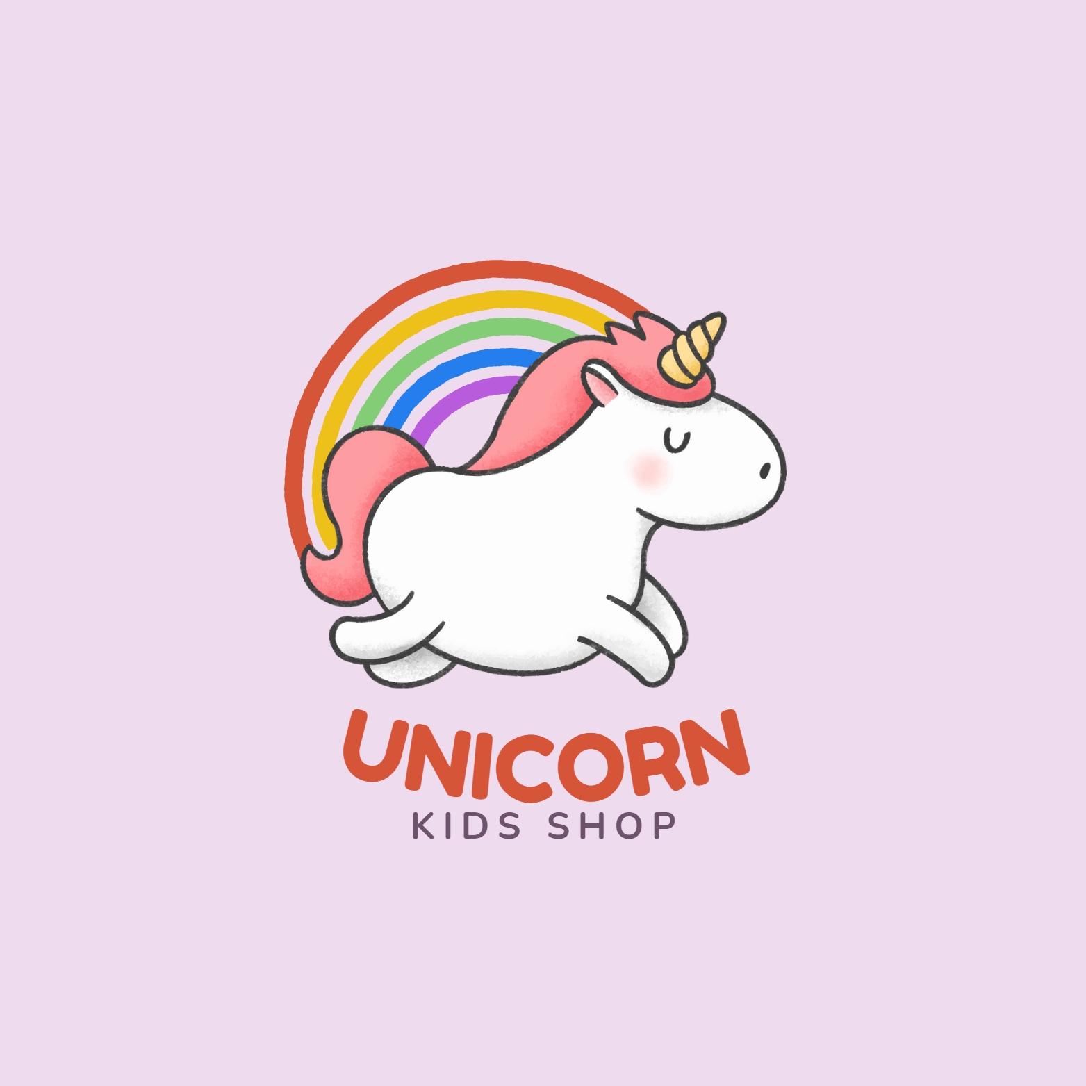 Unicorn-Kids-Logo-Webvizion-Global-Logo-Design-Agency