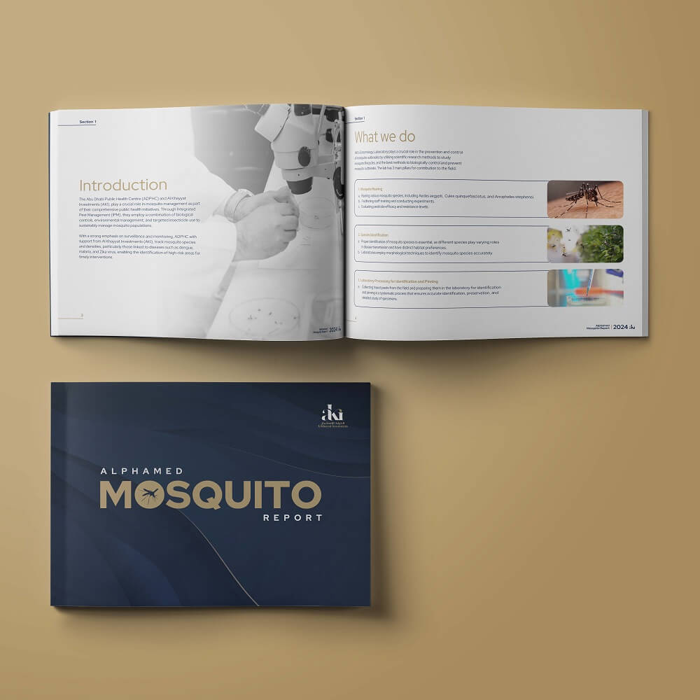 AKI-Alphamed-Mosquito-Report-Branding-Portfolio-Webvizion-Branding-Services