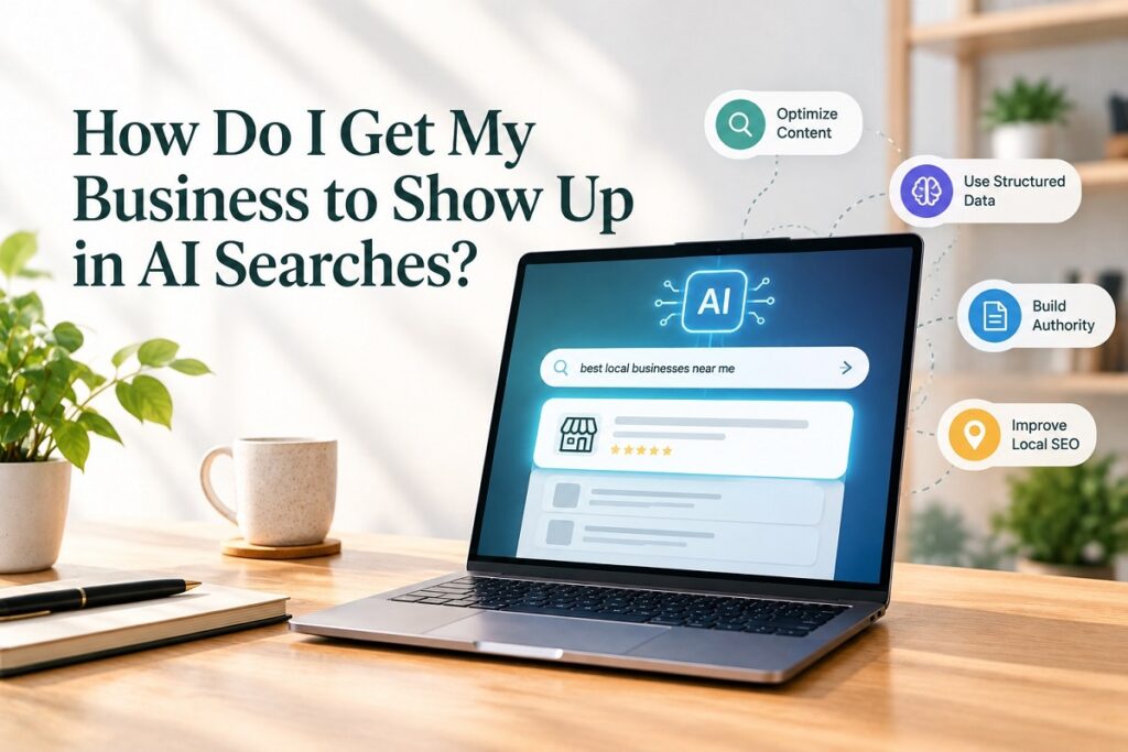 How Do I Get My Business to Show Up in AI Searches?