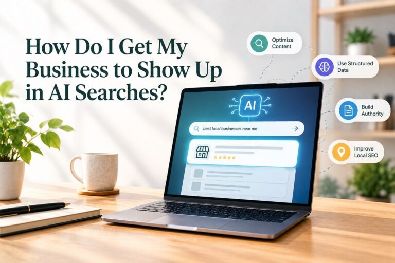 How Do I Get My Business to Show Up in AI Searches?