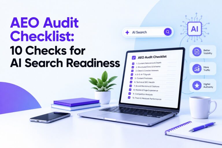 AEO Audit Checklist: 10 Checks for AI Search Readiness