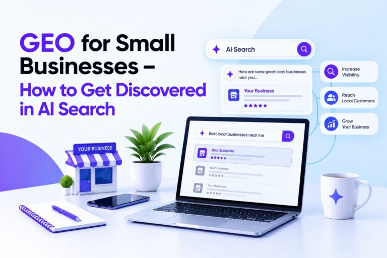 GEO for Small Businesses – How to Get Discovered in AI Search