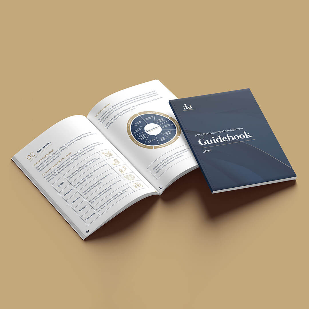 Webvizion Logo and Branding Portfolio AKI PM Guidebook