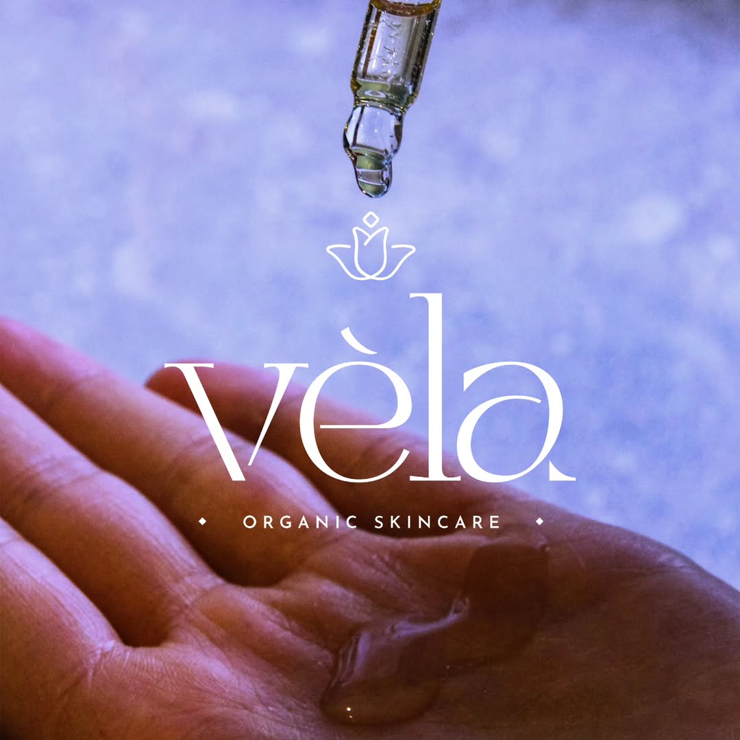 Webvizion Logo and Branding Portfolio vela skincare 2